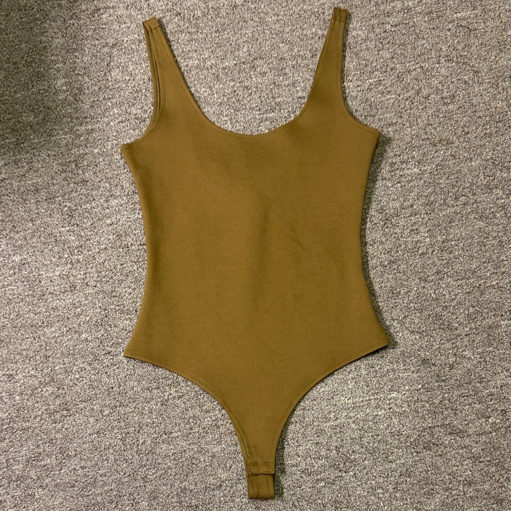 Elegant Tan Bodysuit for Women